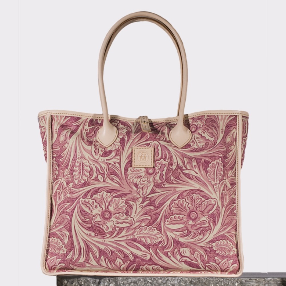 Emmett Malouf Maxi Tote Pink Wild Rose